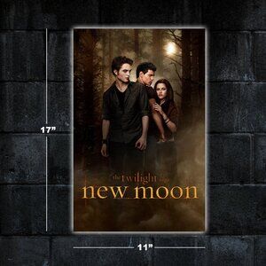 Twilight New Moon movie poster - 11x17 wall art print merch Edward Bella Jacob